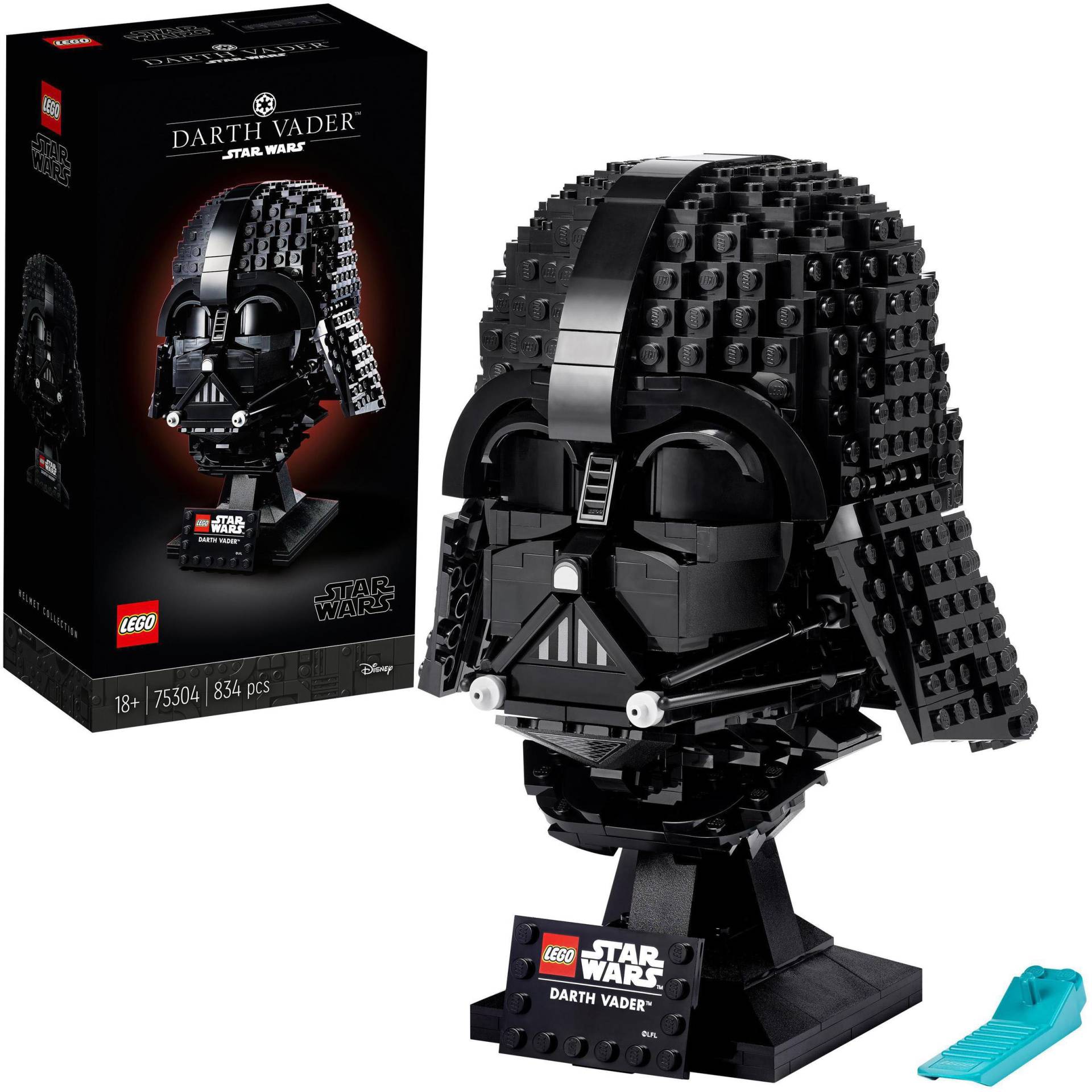 LEGO® Konstruktionsspielsteine »Darth-Vader™ Helm (75304), LEGO® Star Wars™«, (834 St.), Made in Europe von lego®