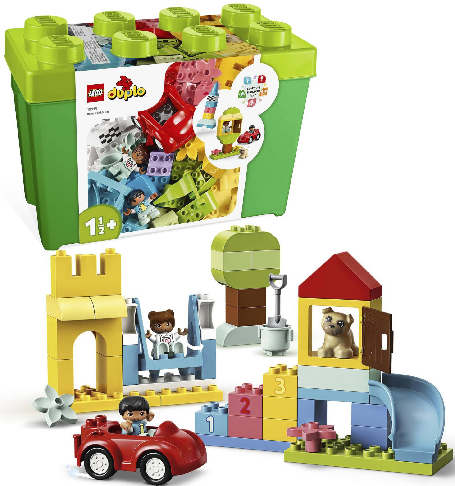 LEGO® Konstruktionsspielsteine »Deluxe Steinebox (10914), LEGO® DUPLO® Classic«, (85 St.), Made in Europe von lego®