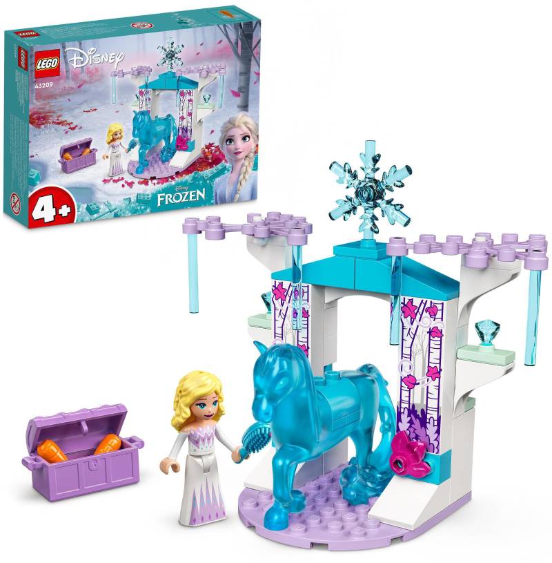 LEGO® Konstruktionsspielsteine »Elsa und Nokks Eisstall (43209), LEGO® Disney Princess«, (53 St.), Made in Europe von lego®