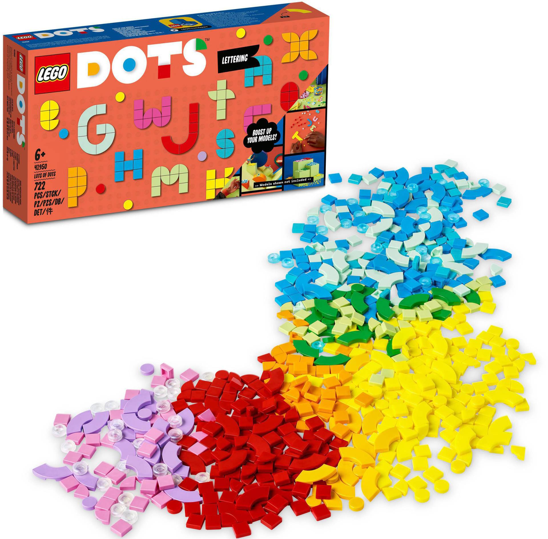 LEGO® Konstruktionsspielsteine »Ergänzungsset XXL–Botschaften (41950), LEGO® DOTS«, (722 St.), Made in Europe von lego®