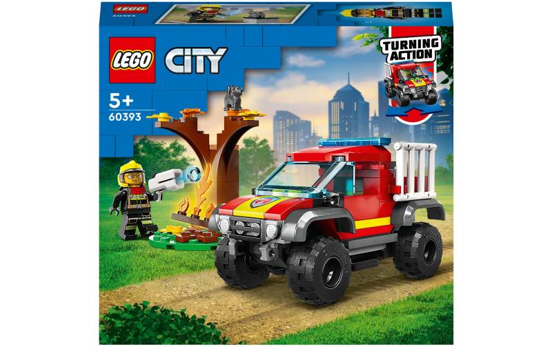 LEGO® Konstruktionsspielsteine »Feuerwehr-Pickup«, (97 St.) von lego®