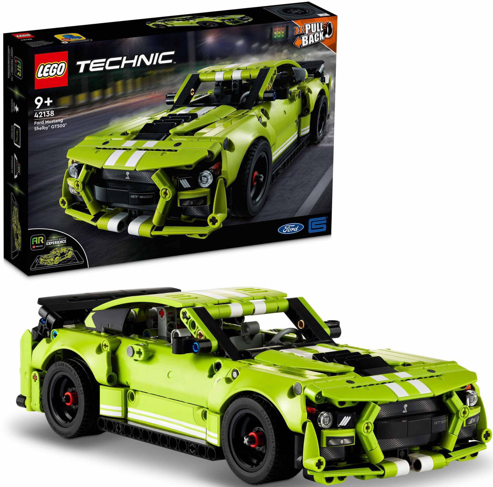 LEGO® Konstruktionsspielsteine »Ford Mustang Shelby® GT500® (42138), LEGO® Technic«, (544 St.) von lego®