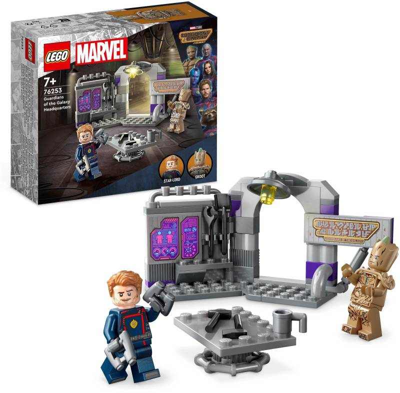 LEGO® Konstruktionsspielsteine »Hauptquartier der Guardians of the Galaxy (76253), LEGO® Marvel«, (67 St.), Made in Europe von lego®