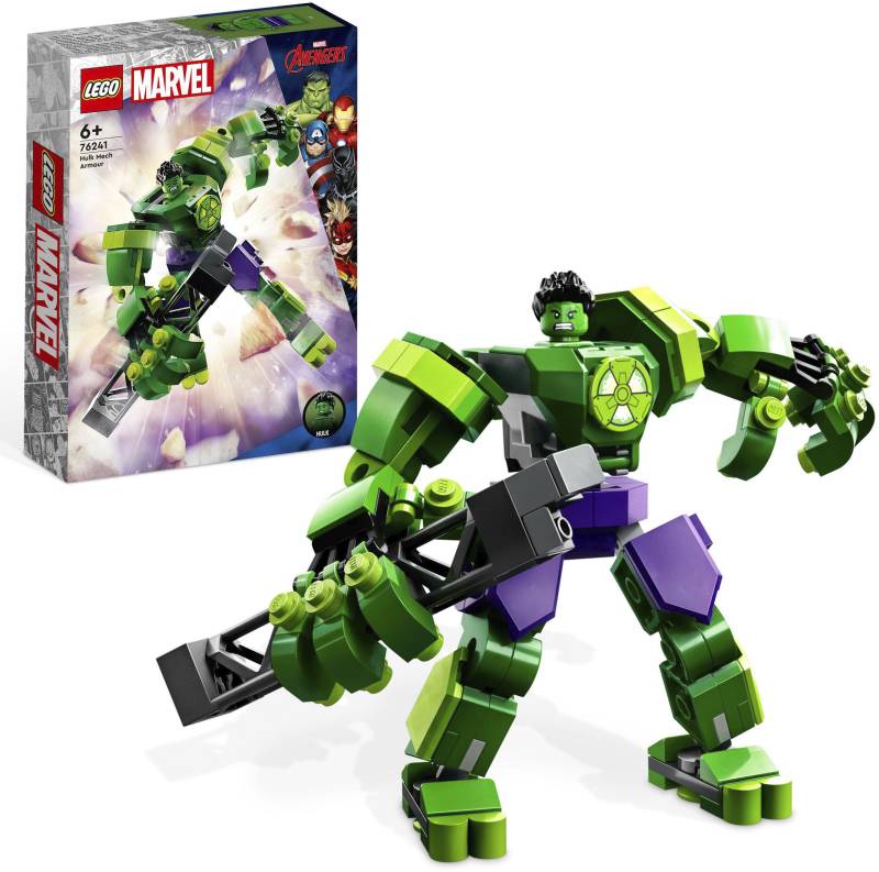 LEGO® Konstruktionsspielsteine »Hulk Mech (76241), LEGO® Marvel«, (138 St.), Made in Europe von lego®