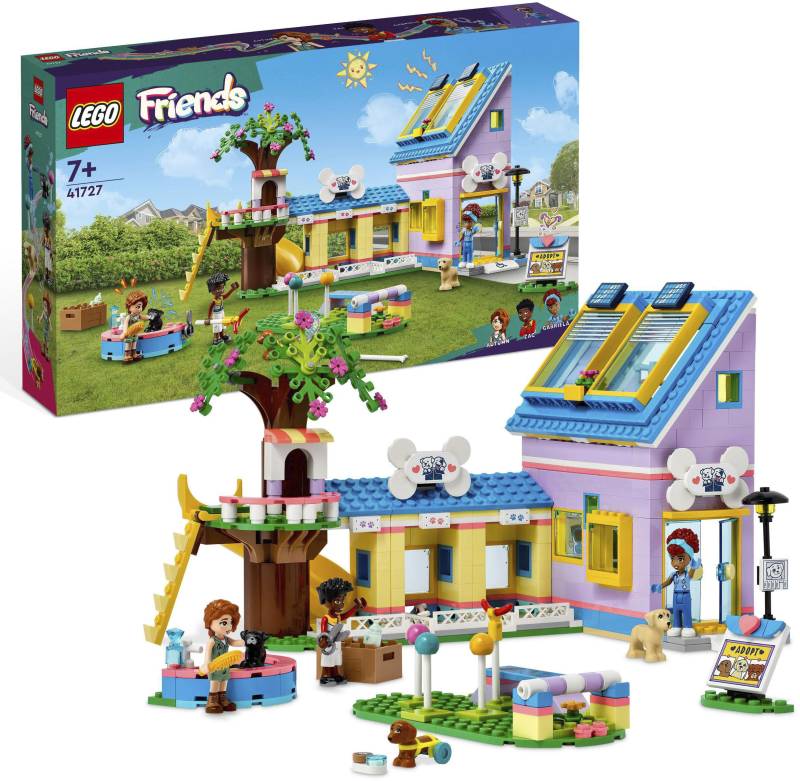 LEGO® Konstruktionsspielsteine »Hunderettungszentrum (41727), LEGO® Friends«, (617 St.), Made in Europe von lego®