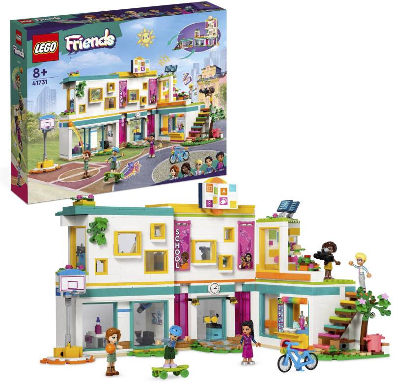 LEGO® Konstruktionsspielsteine »Internationale Schule (41731), LEGO® Friends«, (985 St.), Made in Europe von lego®