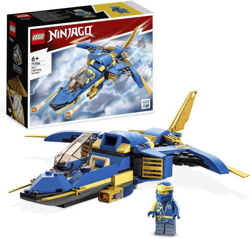 LEGO® Konstruktionsspielsteine »Jays Donner-Jet EVO (71784), LEGO® NINJAGO«, (146 St.), Made in Europe von lego®