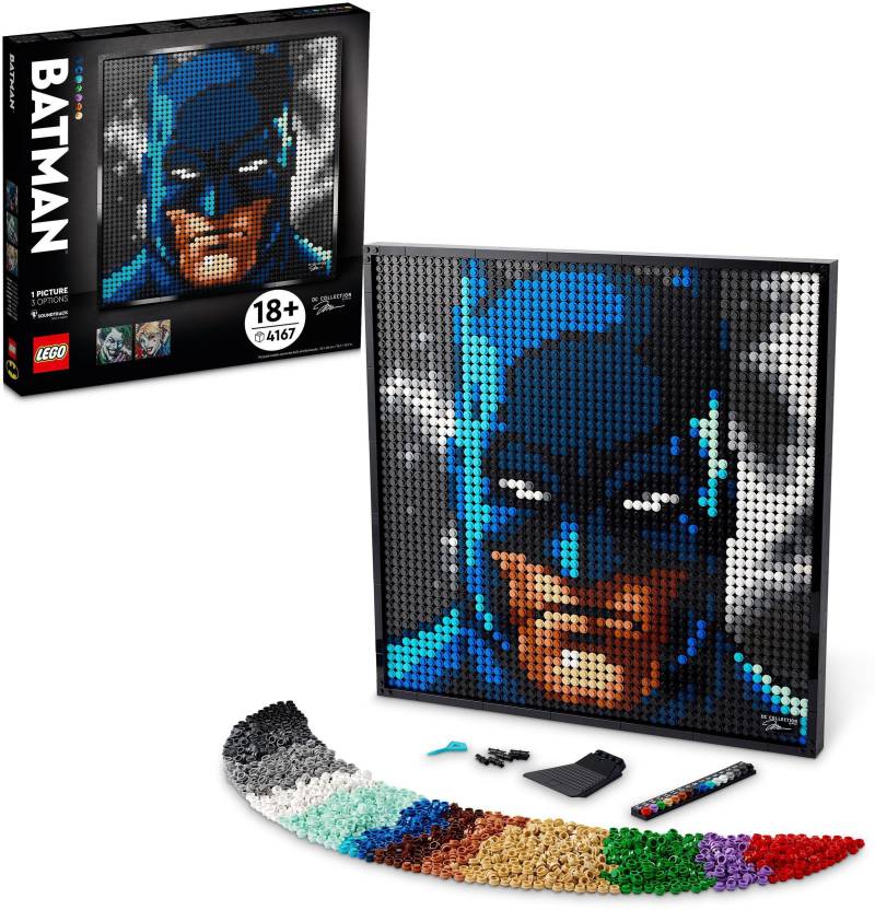 LEGO® Konstruktionsspielsteine »Jim Lee Batman™ Kollektion (31205), LEGO® ART«, (4167 St.), Kunstbild von lego®