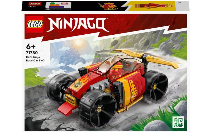 LEGO® Konstruktionsspielsteine »Kais Ninja-Rennwagen EVO«, (94 St.) von lego®