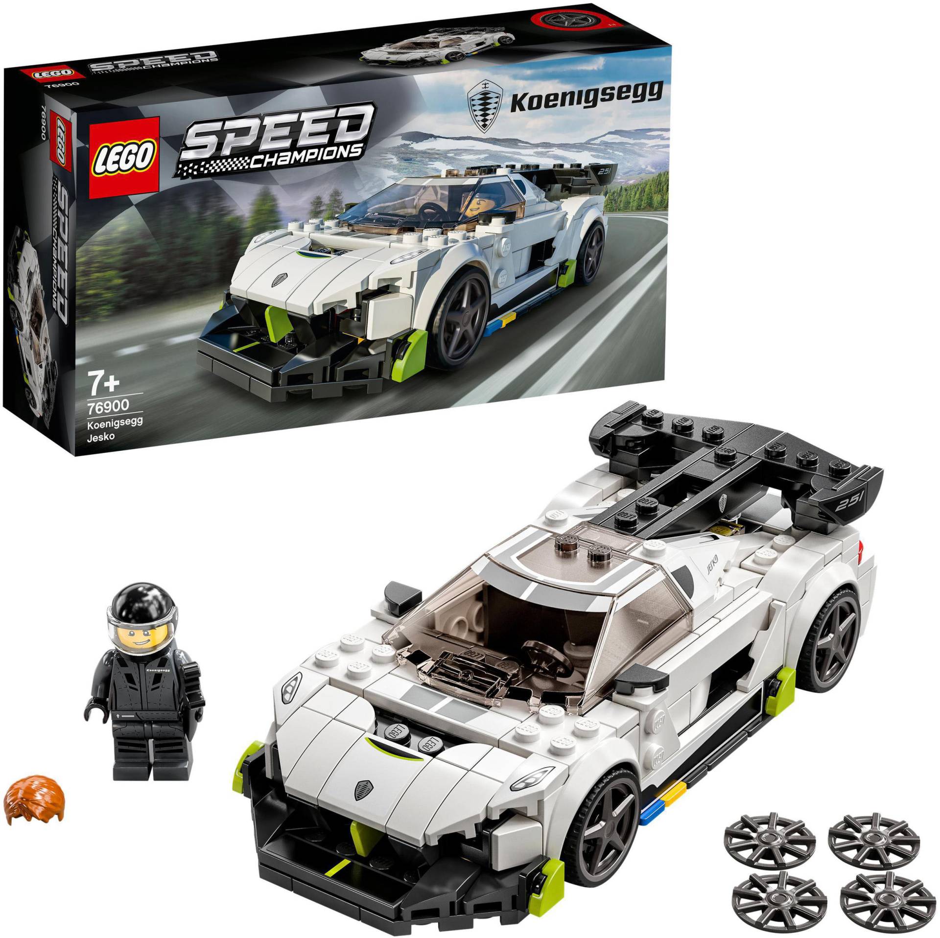 LEGO® Konstruktionsspielsteine »Koenigsegg Jesko (76900), LEGO® Speed Champions«, (280 St.) von lego®