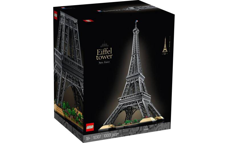 LEGO® Konstruktionsspielsteine »LEGO Eiffelturm 10307«, (10001 St.) von lego®