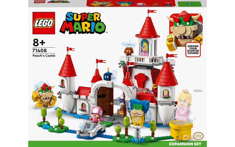 LEGO® Konstruktionsspielsteine »LEGO Super Mario Pilz-Palast Erw«, (1216 St.) von lego®