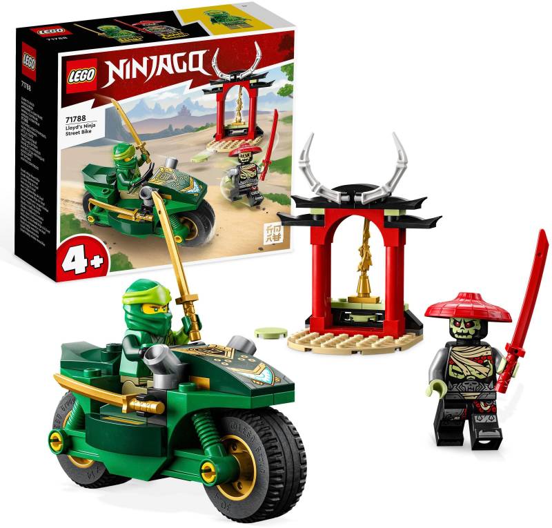 LEGO® Konstruktionsspielsteine »Lloyds Ninja-Motorrad (71788), LEGO® NINJAGO«, (64 St.), Made in Europe von lego®