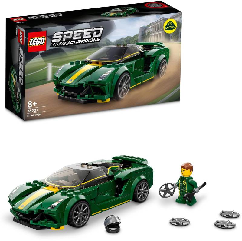 LEGO® Konstruktionsspielsteine »Lotus Evija (76907), LEGO® Speed Champions«, (247 St.), Made in Europe von lego®