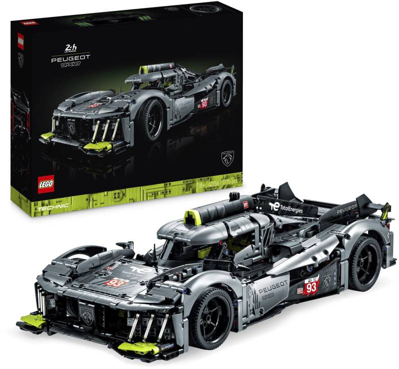 LEGO® Konstruktionsspielsteine »PEUGEOT 9X8 24H Le Mans Hybrid Hypercar (42156), LEGO® Technic«, (1775 St.) von lego®