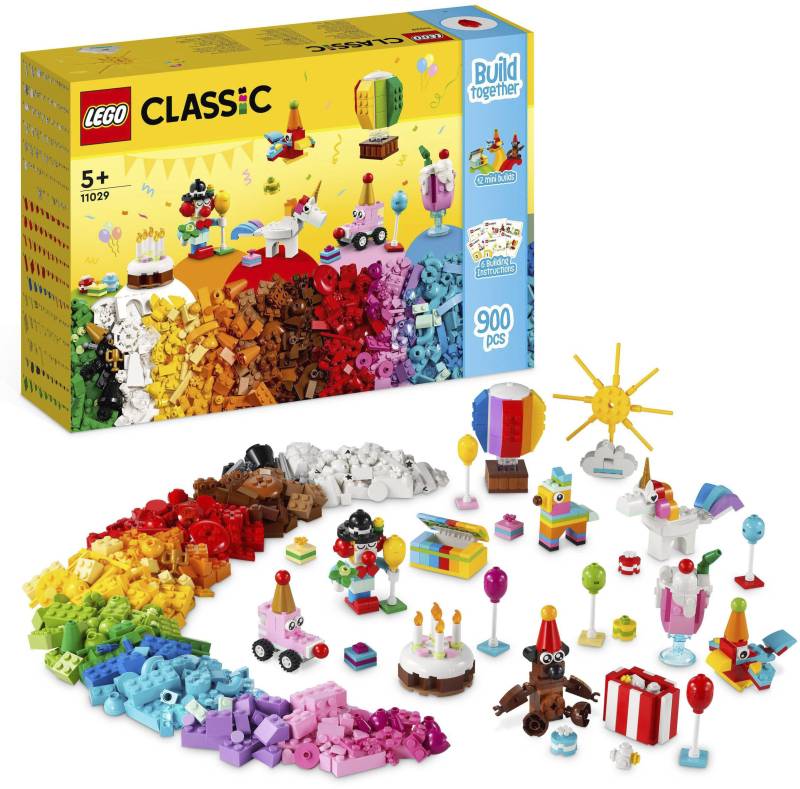 LEGO® Konstruktionsspielsteine »Party Kreativ-Bauset (11029), LEGO® Classic«, (900 St.) von lego®