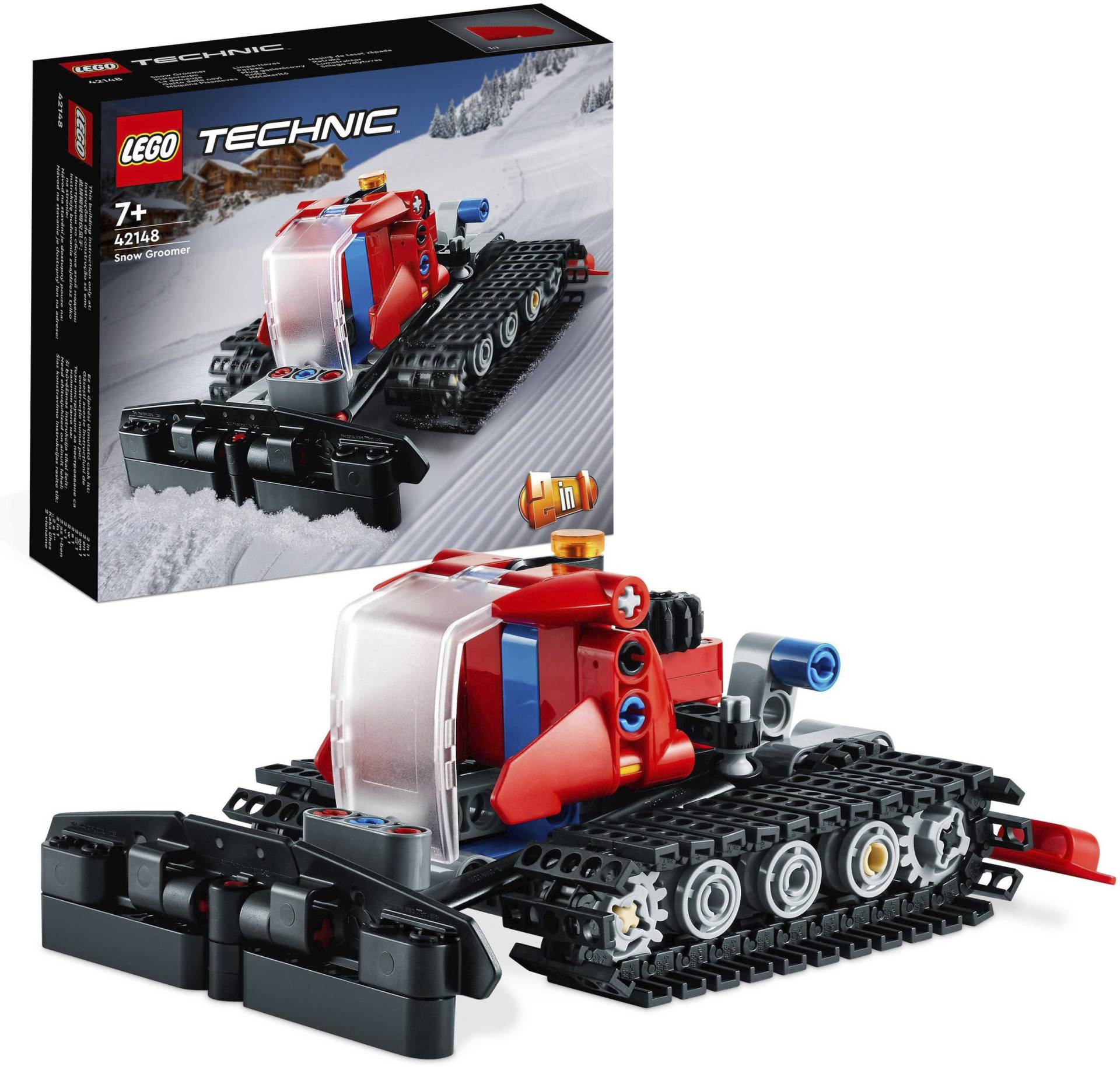 LEGO® Konstruktionsspielsteine »Pistenraupe (42148), LEGO® Technic«, (178 St.), Made in Europe von lego®