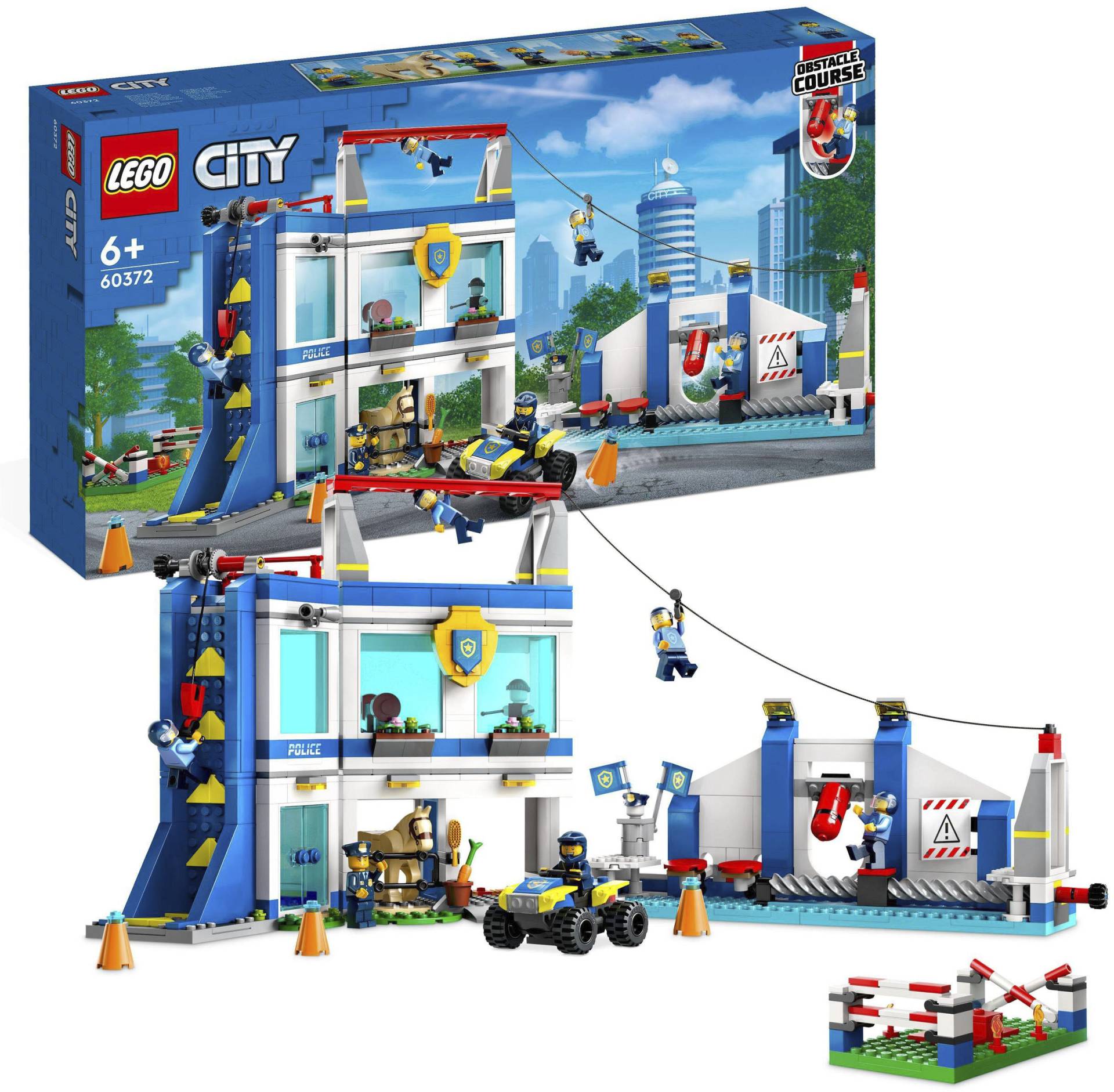 LEGO® Konstruktionsspielsteine »Polizeischule (60372), LEGO® City«, (823 St.), Made in Europe von lego®