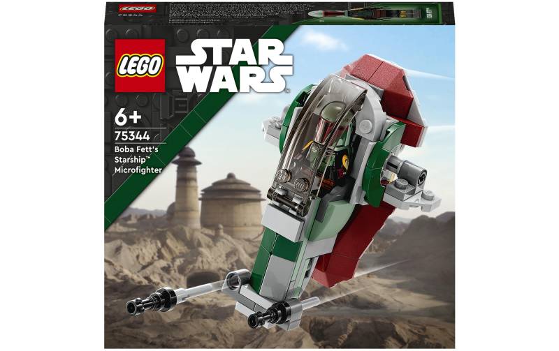 LEGO® Konstruktionsspielsteine »SW Boba Fetts Starship Microfighter«, (85 St.) von lego®