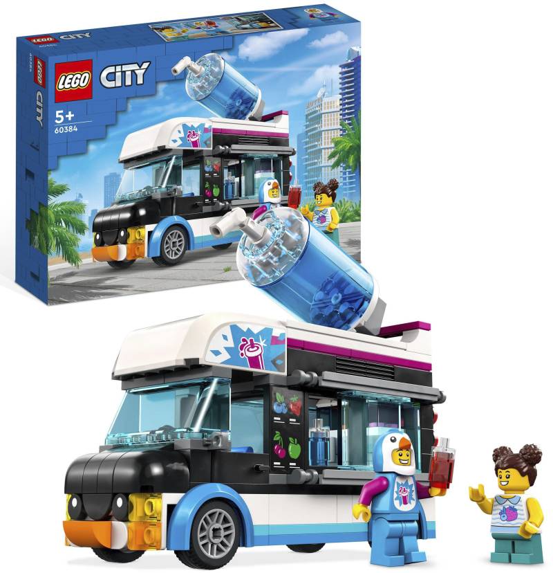 LEGO® Konstruktionsspielsteine »Slush-Eiswagen (60384), LEGO® City«, (194 St.), Made in Europe von lego®