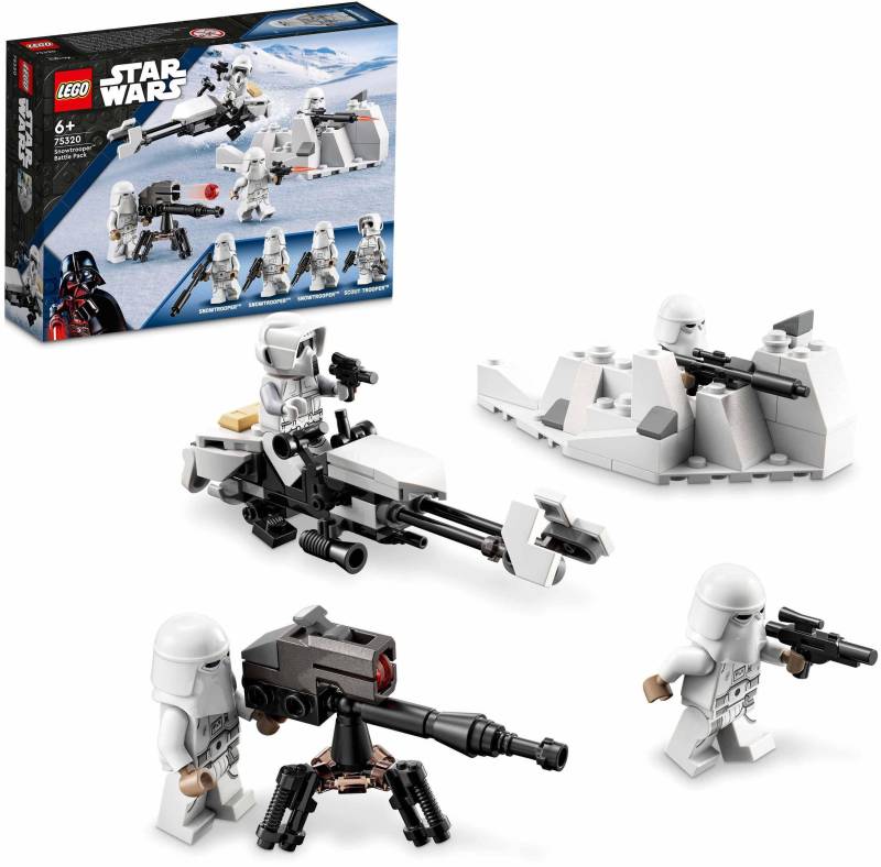 LEGO® Konstruktionsspielsteine »Snowtrooper™ Battle Pack (75320), LEGO® Star Wars™«, (105 St.) von lego®