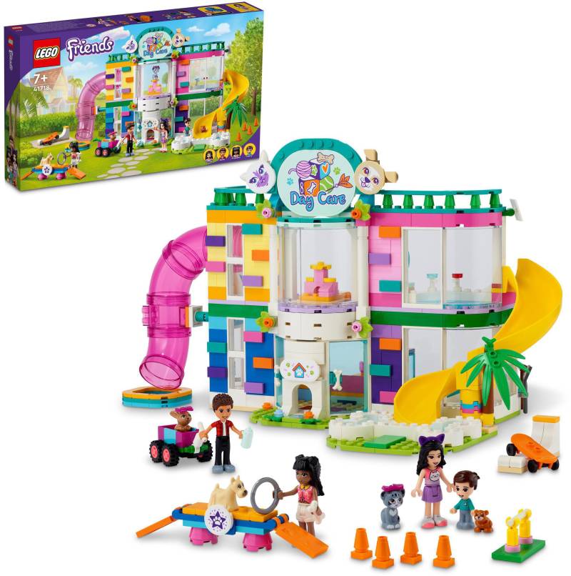 LEGO® Konstruktionsspielsteine »Tiertagesstätte (41718), LEGO® Friends«, (593 St.), Made in Europe von lego®