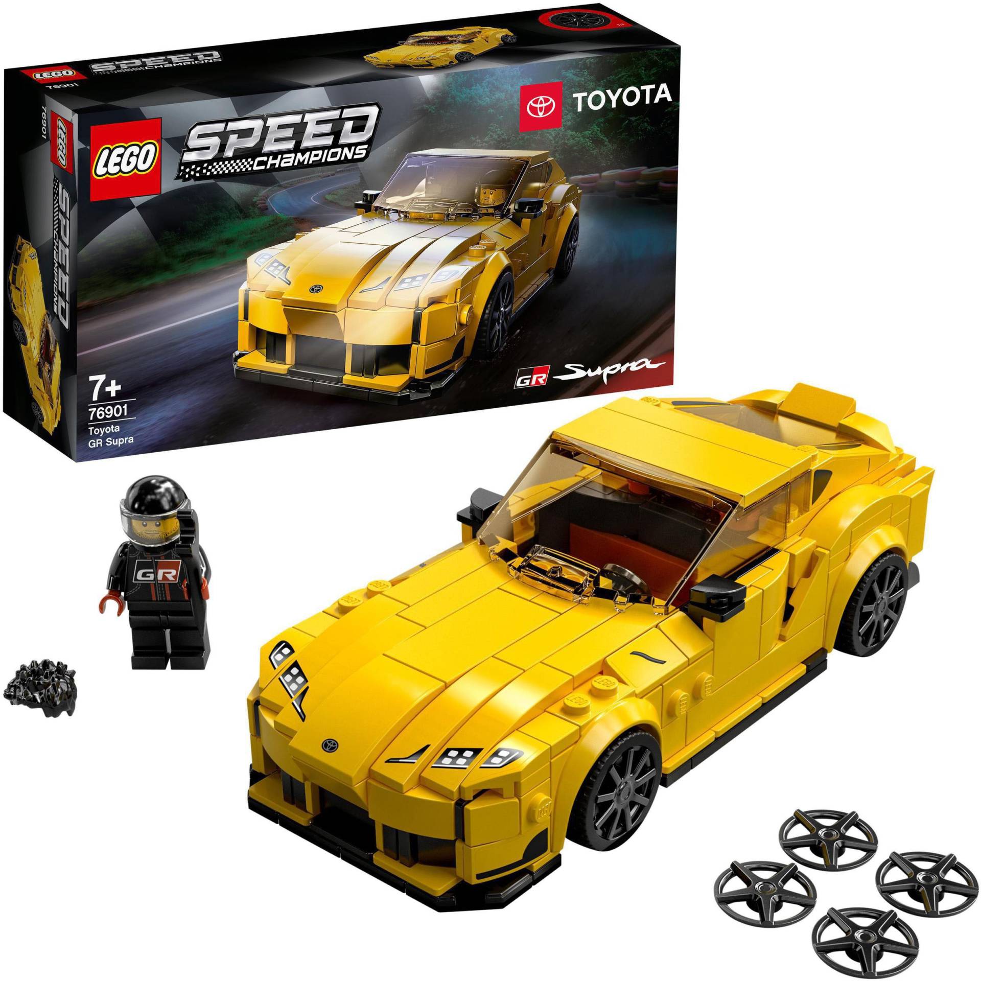 LEGO® Konstruktionsspielsteine »Toyota GR Supra (76901), LEGO® Speed Champions«, (299 St.) von lego®