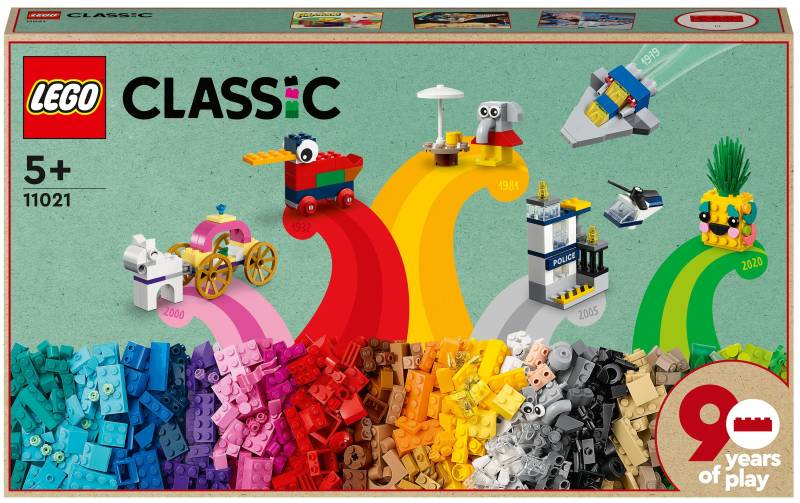 LEGO® Spielbausteine »90 Jahre Spielspass 1«, (1100 St.) von lego®