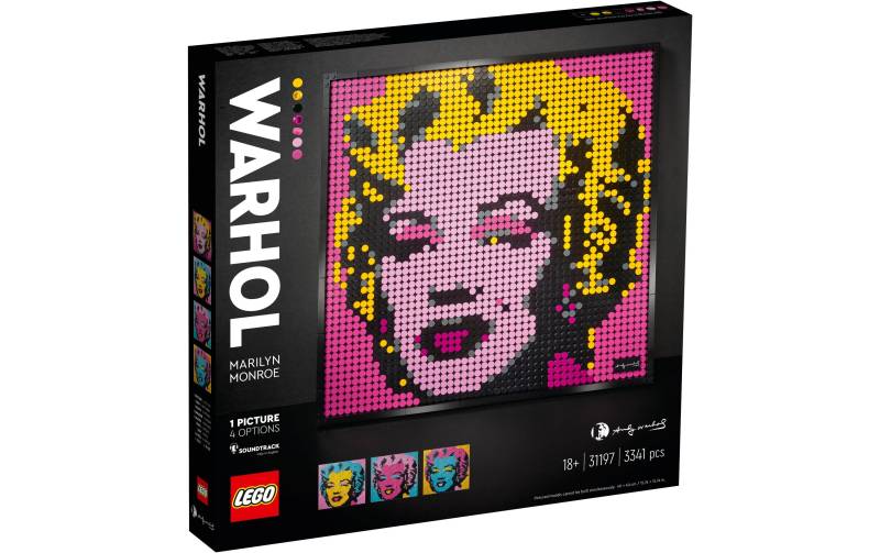 LEGO® Spielbausteine »Art Andy Warhol's Marilyn Monroe« von lego®