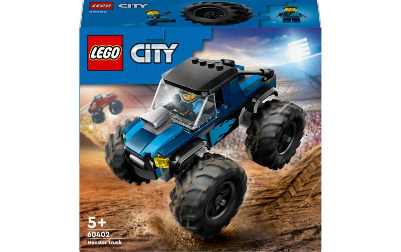 LEGO® Spielbausteine »Blauer Monstertruck 60402«, (148 St.) von lego®