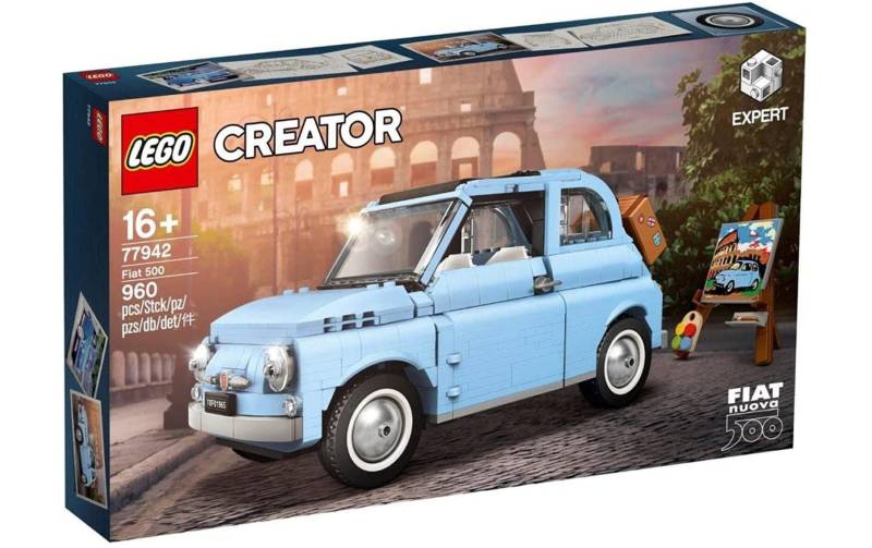 LEGO® Spielbausteine »Creator Fiat 500 Baby Blue 77942«, (960 St.) von lego®