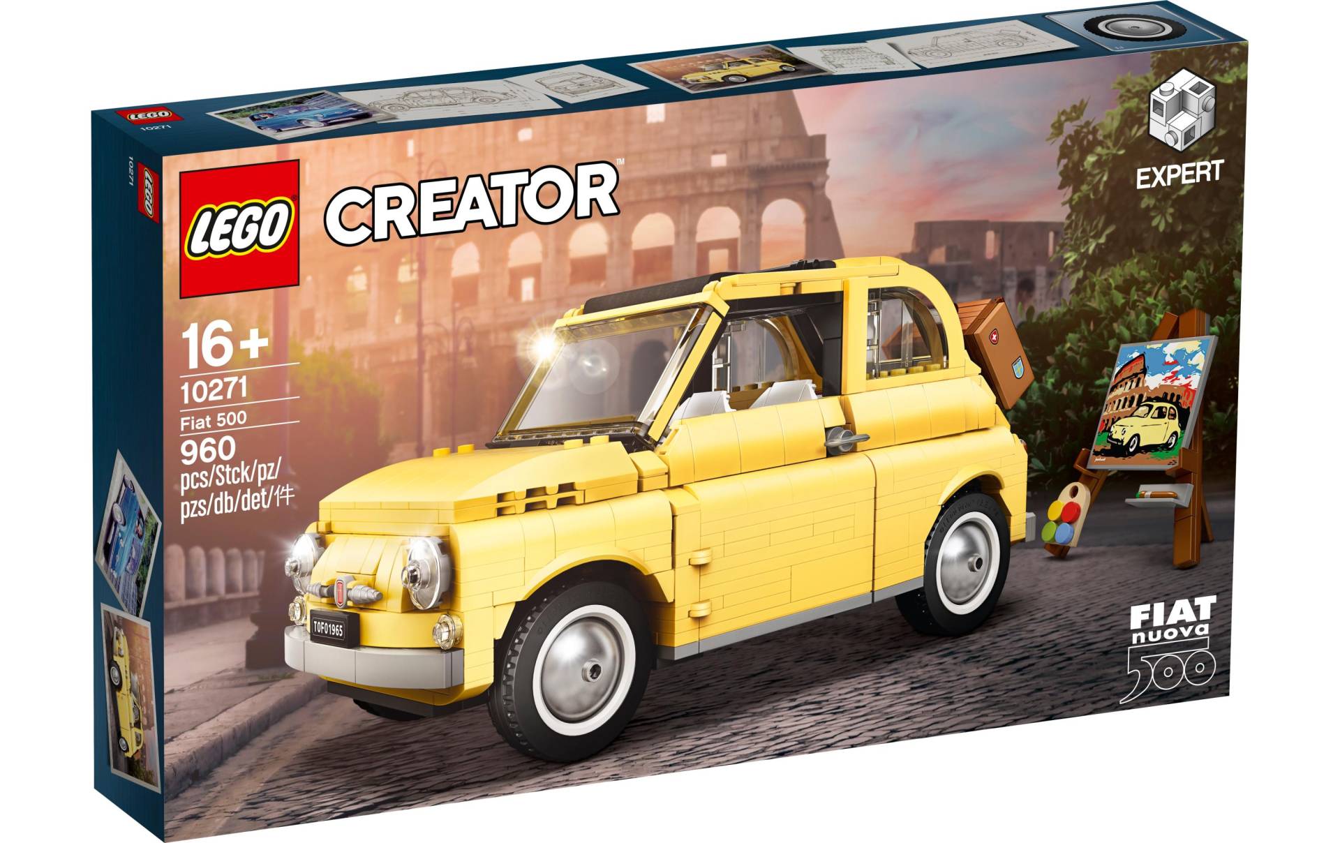 LEGO® Spielbausteine »Creator Fiat 500«, (960 St.) von lego®