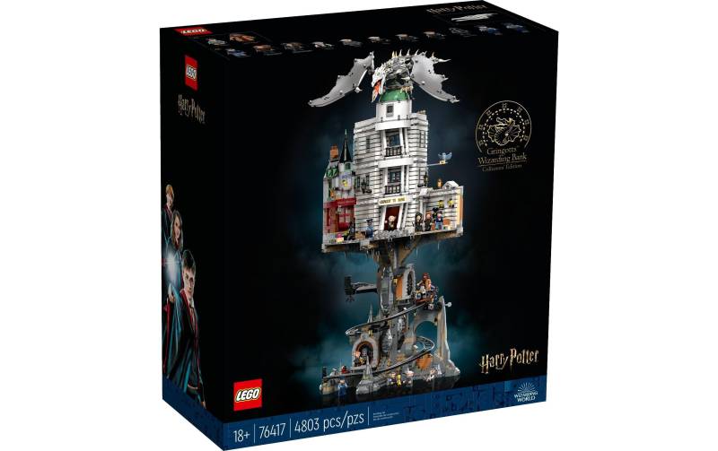 LEGO® Spielbausteine »Harry Potter Gringotts Zaubererbank Sammleredition 76417«, (4803 St.) von lego®