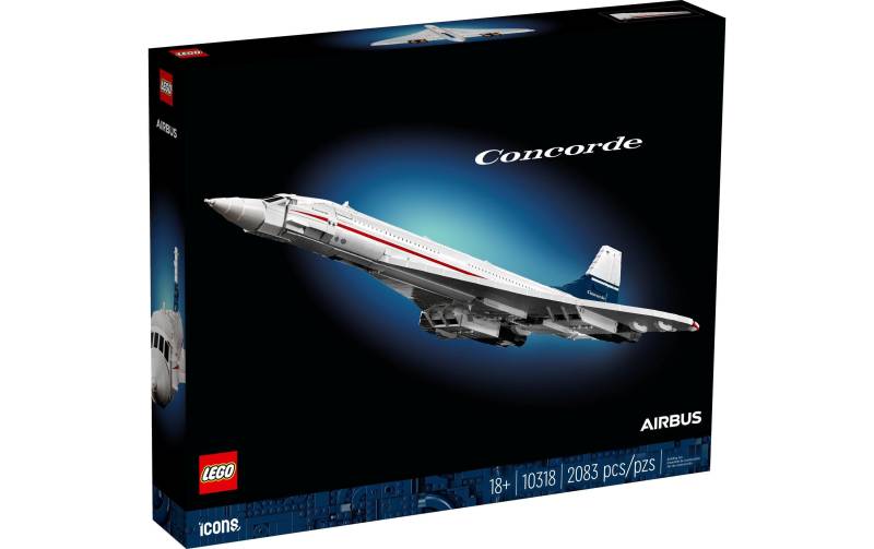 LEGO® Spielbausteine »Icons Concorde 10318«, (2083 St.) von lego®