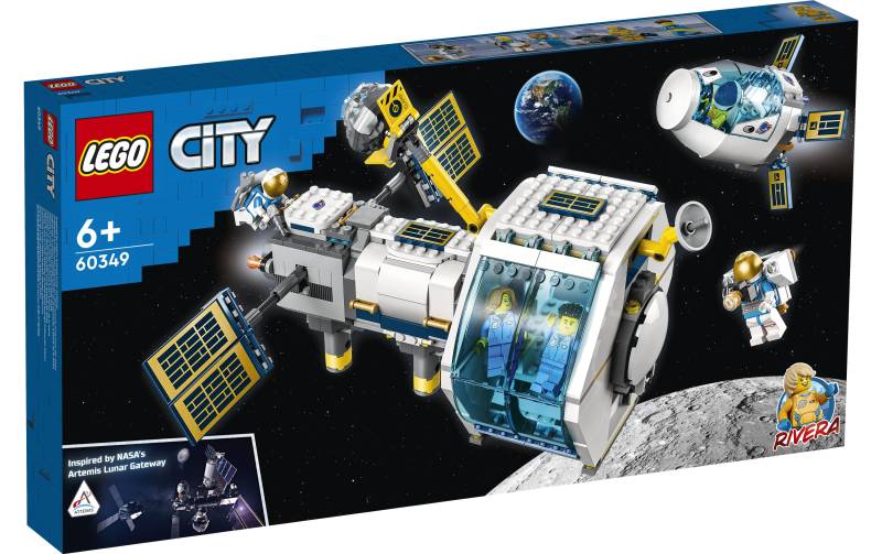 LEGO® Spielbausteine »LEGO City Mond-Raumstation 60349«, (500 St.) von lego®