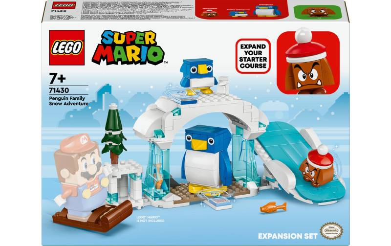 LEGO® Spielbausteine »Mario Schneeabenteuer mit Familie Pinguin 71430«, (228 St.) von lego®