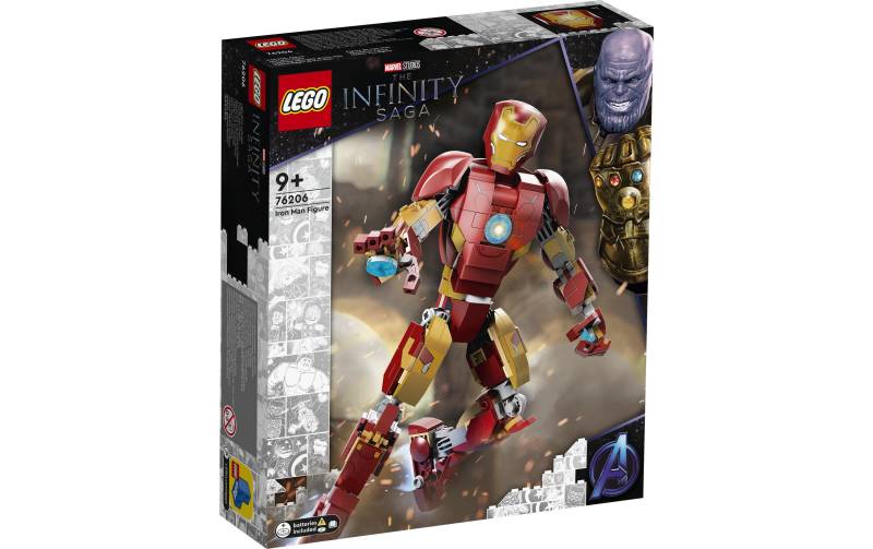 LEGO® Spielbausteine »Marvel Iron Man Figur 76206«, (381 St.) von lego®