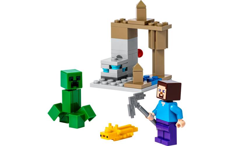 LEGO® Spielbausteine »Minecraft Die Tropfsteinhöhle«, (45 St.) von lego®