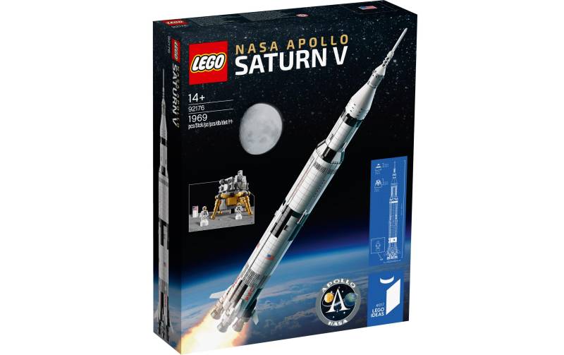 LEGO® Spielbausteine »NASA Apollo Saturn V 92«, (1969 St.) von lego®