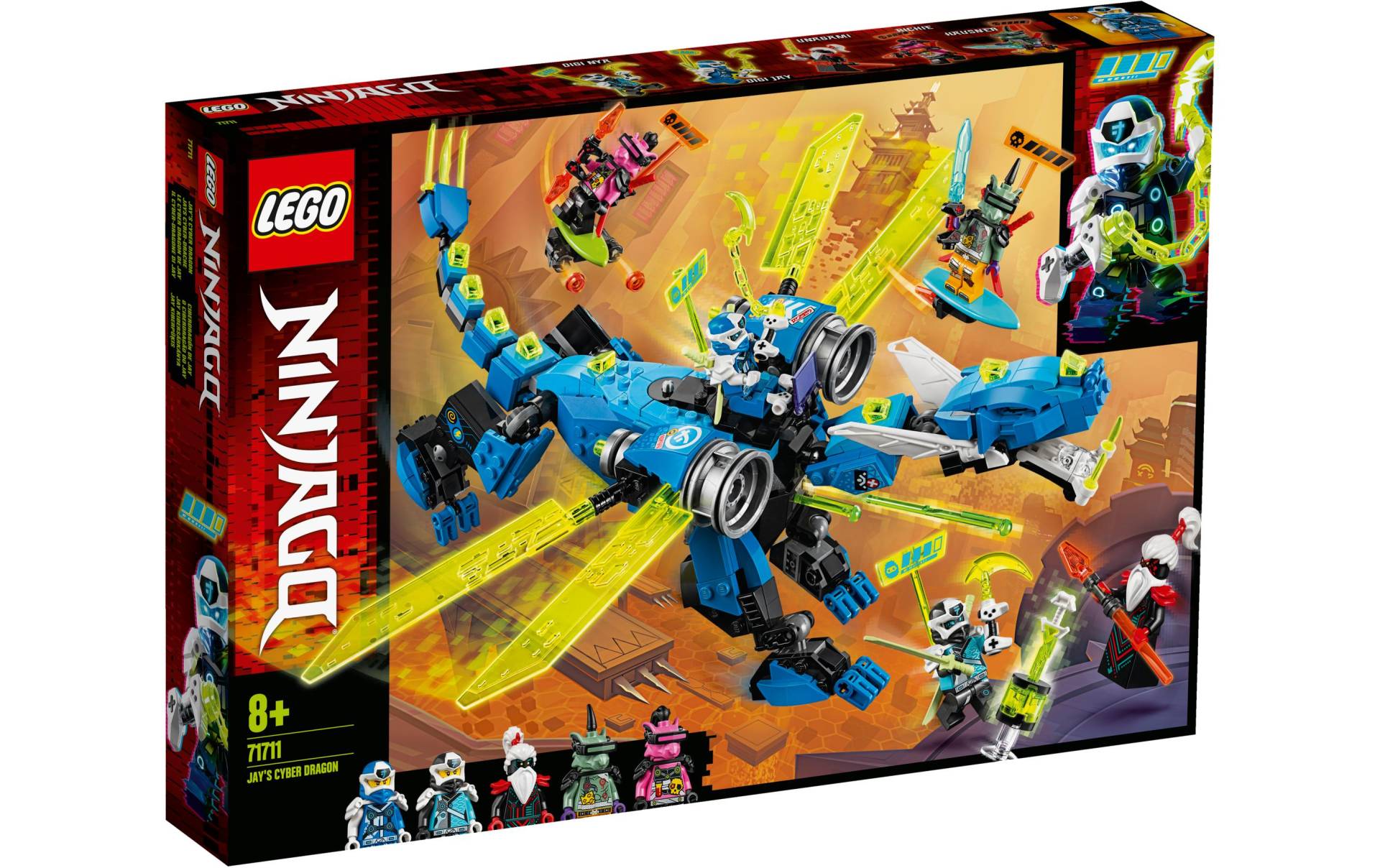 LEGO® Spielbausteine »Ninjago Jays Cyber-Drache« von lego®