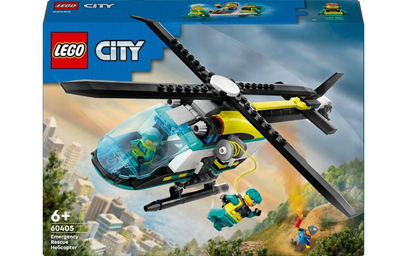 LEGO® Spielbausteine »Rettungshubschrauber 60405«, (226 St.) von lego®