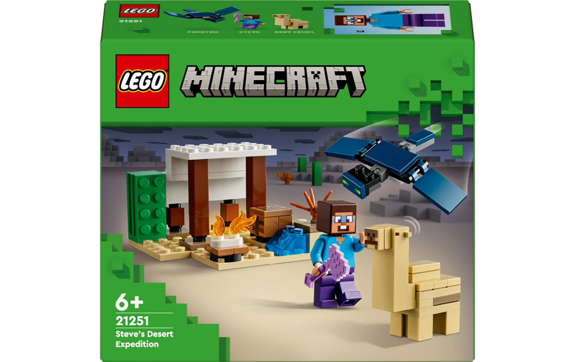 LEGO® Spielbausteine »Steves Wüstenexpedition 21251«, (75 St.) von lego®