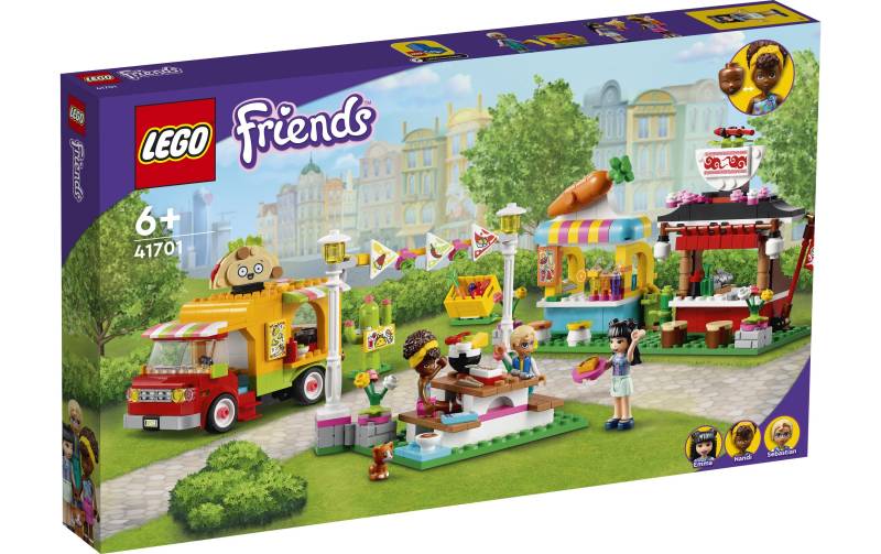 LEGO® Spielbausteine »Streetfood-Markt 4170«, (592 St.) von lego®