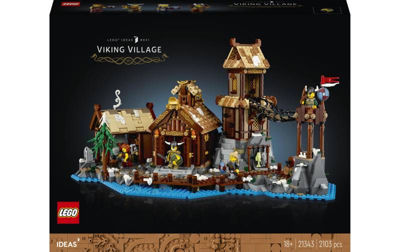 LEGO® Spielbausteine »Wikingerdorf 21343«, (2103 St.) von lego®