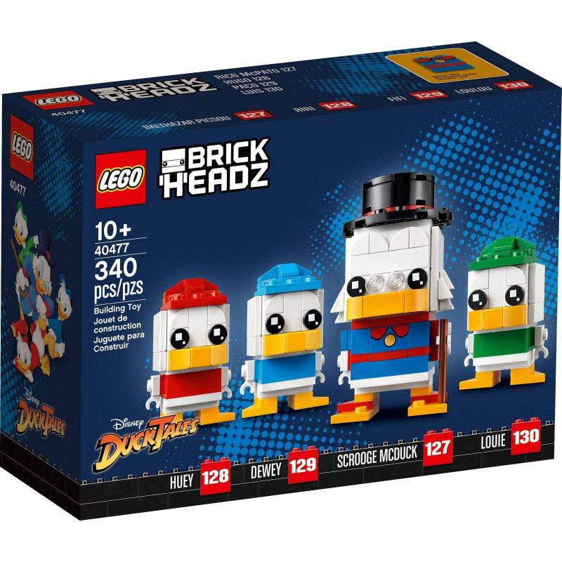 Lego Brickheadz Dagobert Duck, Tick, Trick & Track 40477 Unisex von LEGO®