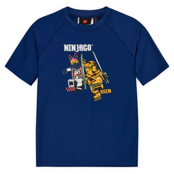 LEGO - Kid's Aris 302 - Swim T-Shirt S/S - Lycra Gr 152 blau von LEGO