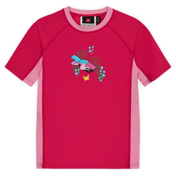 LEGO - Kid's Aris 305 - Swim T-Shirt S/S - Lycra Gr 110 rosa von LEGO