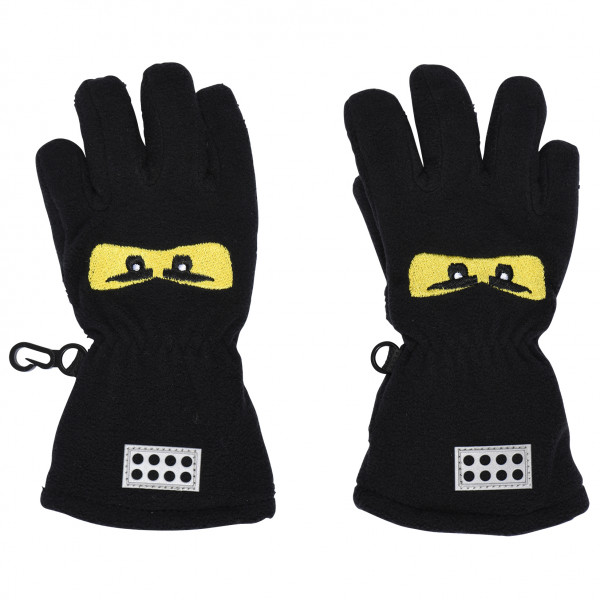 LEGO - Kid's Asmus 600 Fleece Glove - Handschuhe Gr 92 schwarz von LEGO