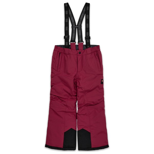 LEGO - Kid's Powai 708 Ski Pants - Skihose Gr 104 rot von LEGO