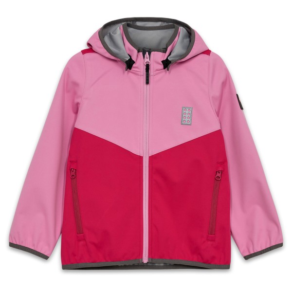 LEGO - Kid's Scout 200 -Softshell Jacket - Softshelljacke Gr 140 rosa von LEGO